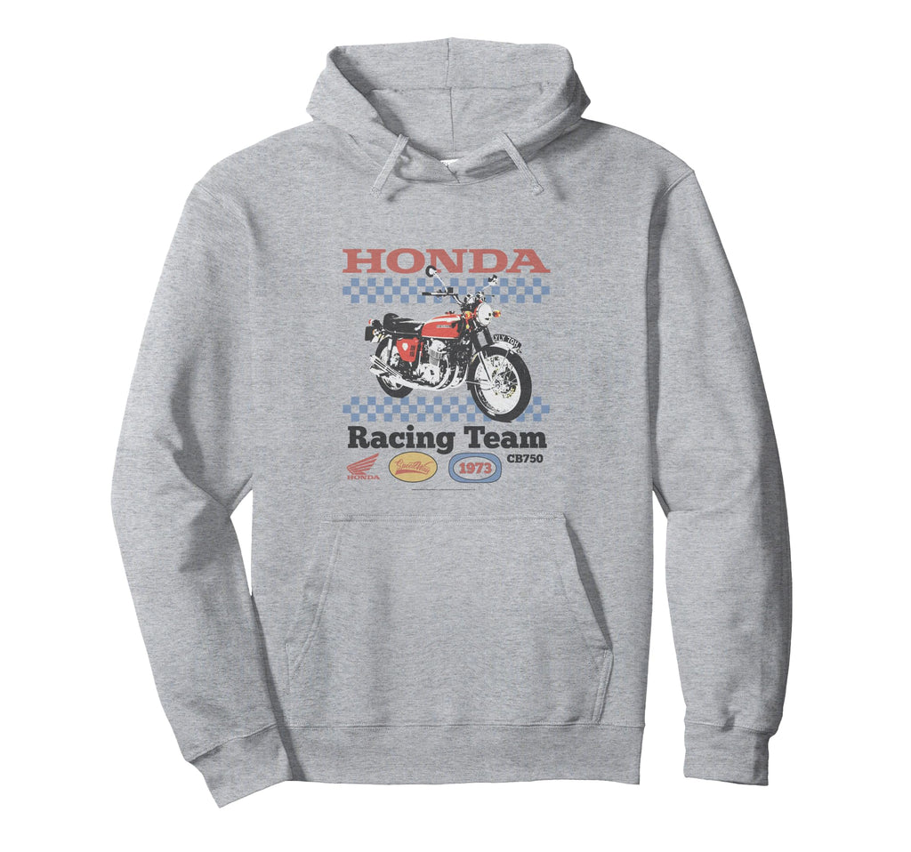 Honda Powersports Cb750 Racing Team Hoodie - Aesthetic Graphic Men Women - T-Shirt, Sweatshirt, Hoodie