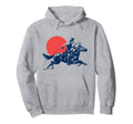 Minimalist Roping Cowboy Western Hoodie - Trendy Graphic Unisex - T-Shirt, Sweatshirt, Hoodie