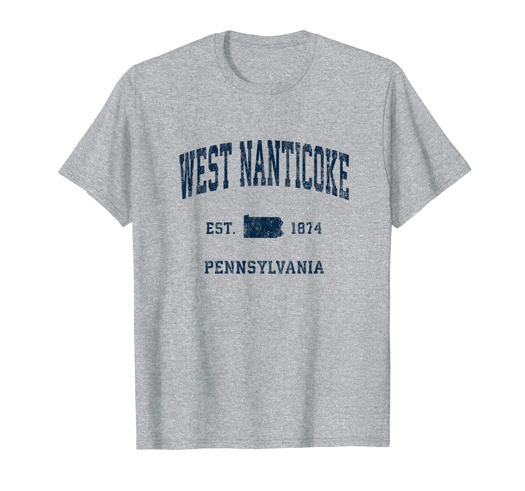 West Nanticoke Pennsylvania Pa T-Shirt - Novelty Apparel for Adults - T-Shirt, Sweatshirt, Hoodie
