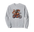 Dragon Riding Motorcycle Sweatshirt - Graphic Print Unisex - T-Shirt, Sweatshirt, Hoodie