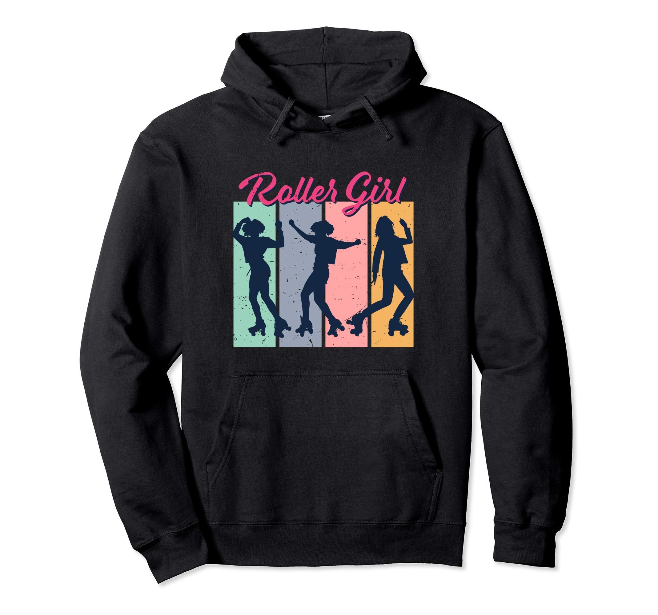 Roller Rollerskating Roller Skate Hoodie - Fun Novelty Design for Adults - T-Shirt, Sweatshirt, Hoodie