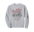 Trendy Iron Wheels Motorcycles San Sweatshirt - Fun Novelty Design Unisex - T-Shirt, Sweatshirt, Hoodie