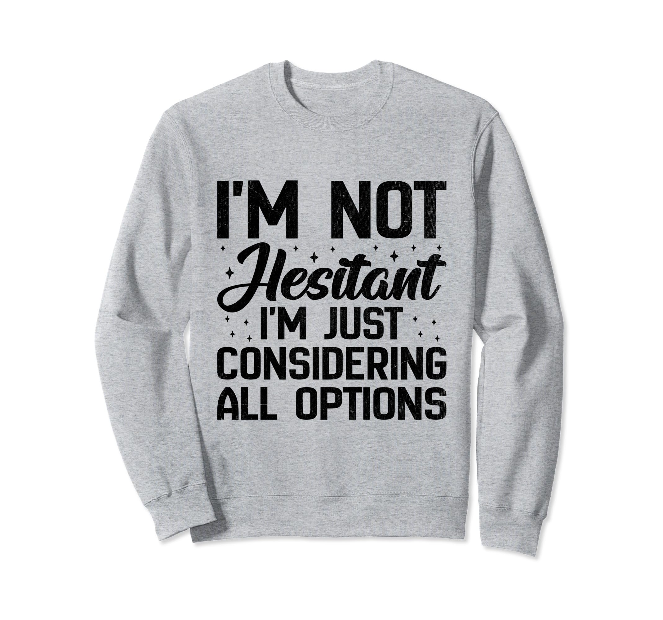 Overthinking Overthinker Funny Sweatshirt - Fun Novelty Design Men Women - T-Shirt, Sweatshirt, Hoodie