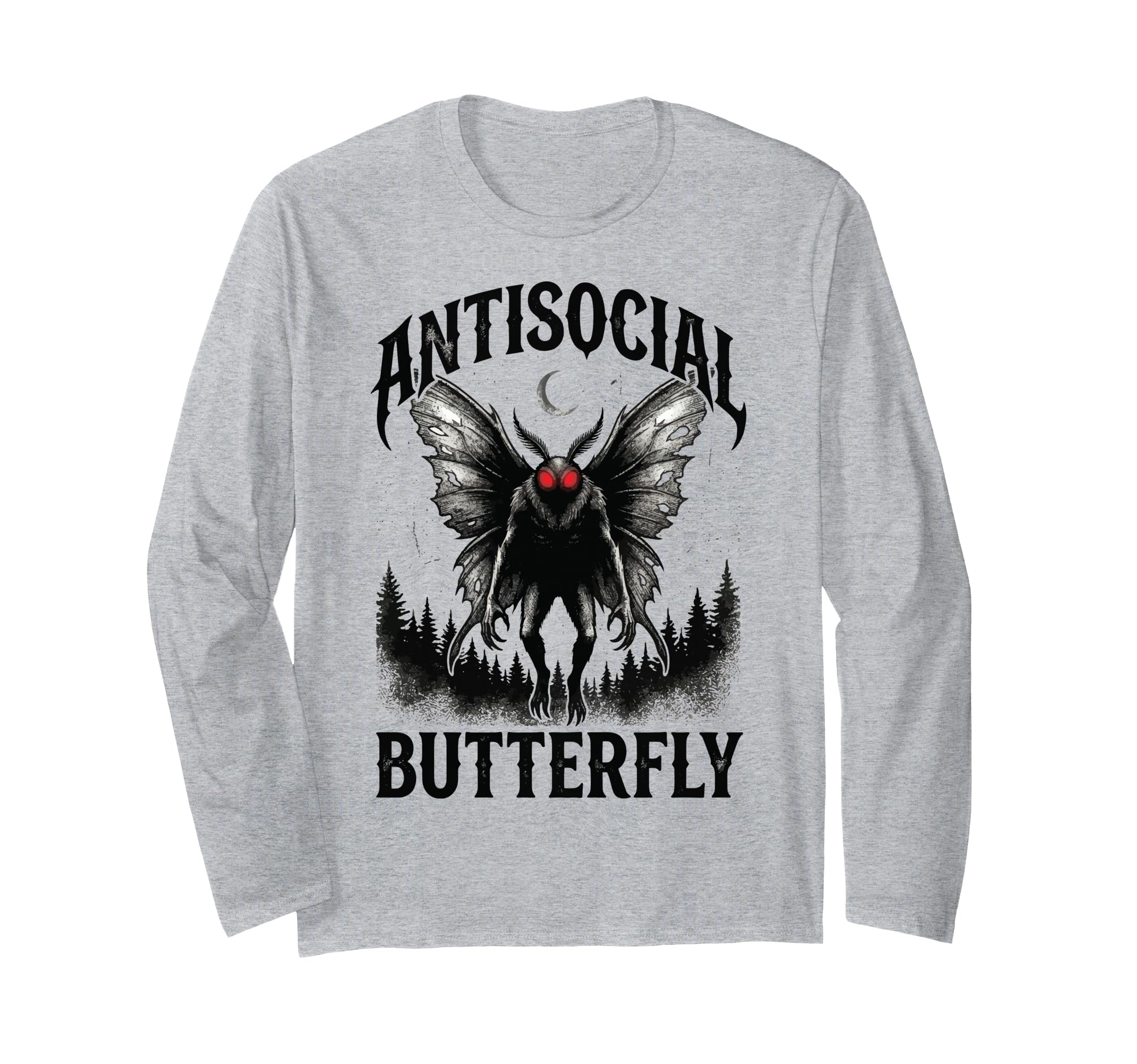 Antisocial Butterfly T-Shirt - Casual Everyday Wear Men Women - T-Shirt, Sweatshirt, Hoodie