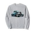 Hotrod Car Illustration Hotrod Sweatshirt - Minimalist Print for Adults - T-Shirt, Sweatshirt, Hoodie
