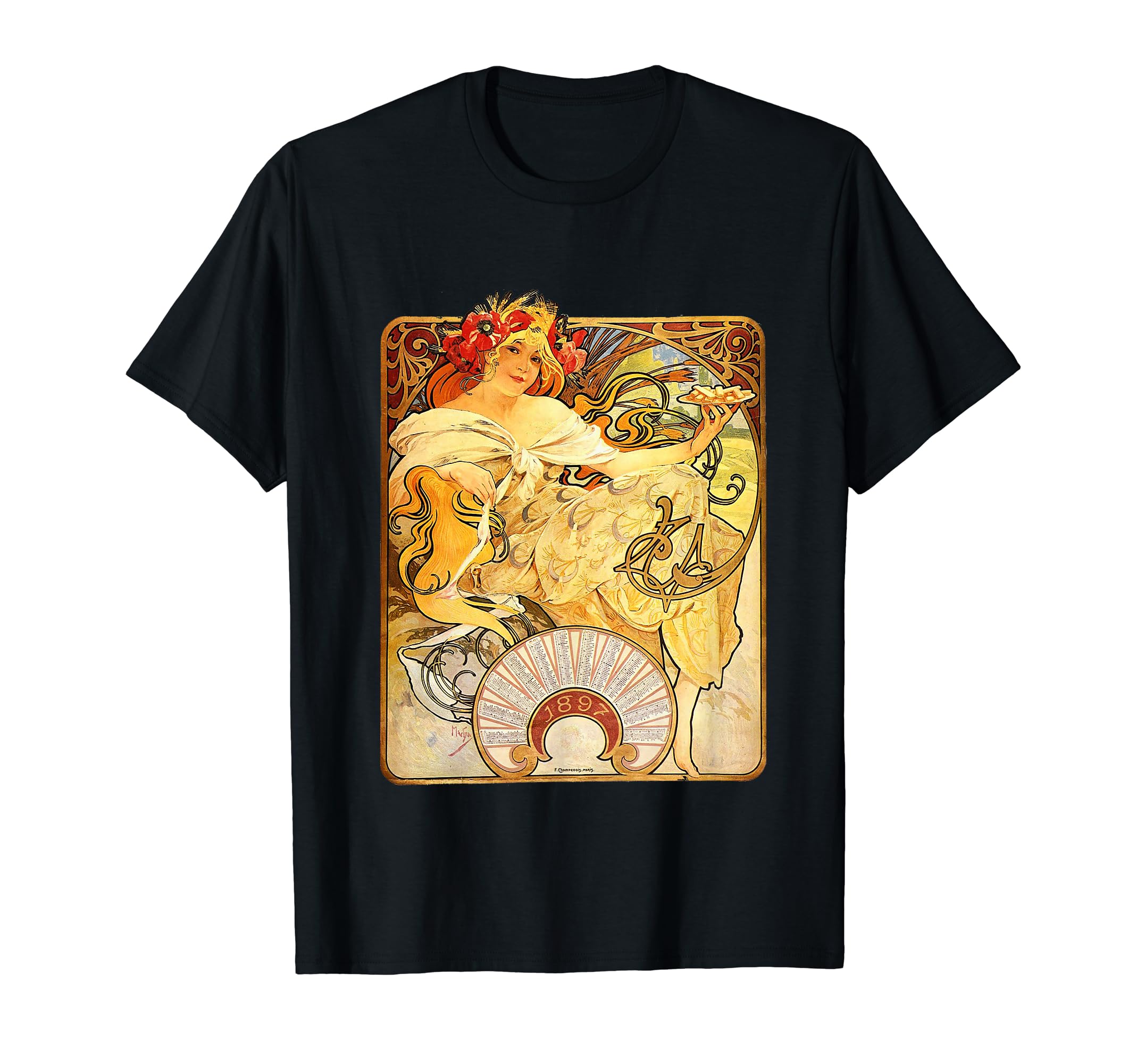 Art Nouveau Art Deco T-Shirt - Aesthetic Graphic Men Women - T-Shirt, Sweatshirt, Hoodie