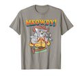 Meowdy Funny Cowboy Cat Western T-Shirt - Fun Novelty Design Men Women - T-Shirt, Sweatshirt, Hoodie