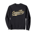 Seattle Washington Wa 1970S Sweatshirt - Custom Art Print Men Women - T-Shirt, Sweatshirt, Hoodie