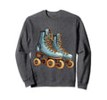 Roller Skates Roller Skating Sports Sweatshirt - Unique Graphic Unisex - T-Shirt, Sweatshirt, Hoodie