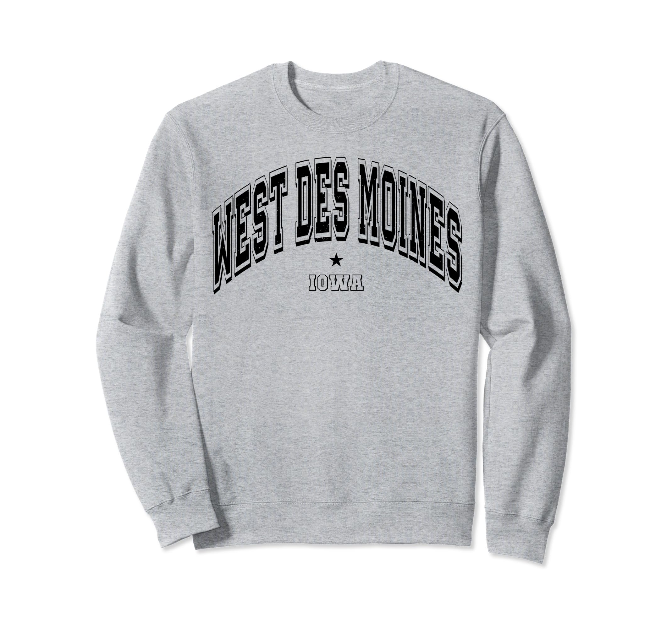 Throwback Athletic West Des Moines Sweatshirt - Minimalist Print Unisex - T-Shirt, Sweatshirt, Hoodie