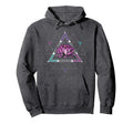 Lotus Flower Sacred Geometry Yoga Hoodie - Casual Everyday Wear for Adults - T-Shirt, Sweatshirt, Hoodie