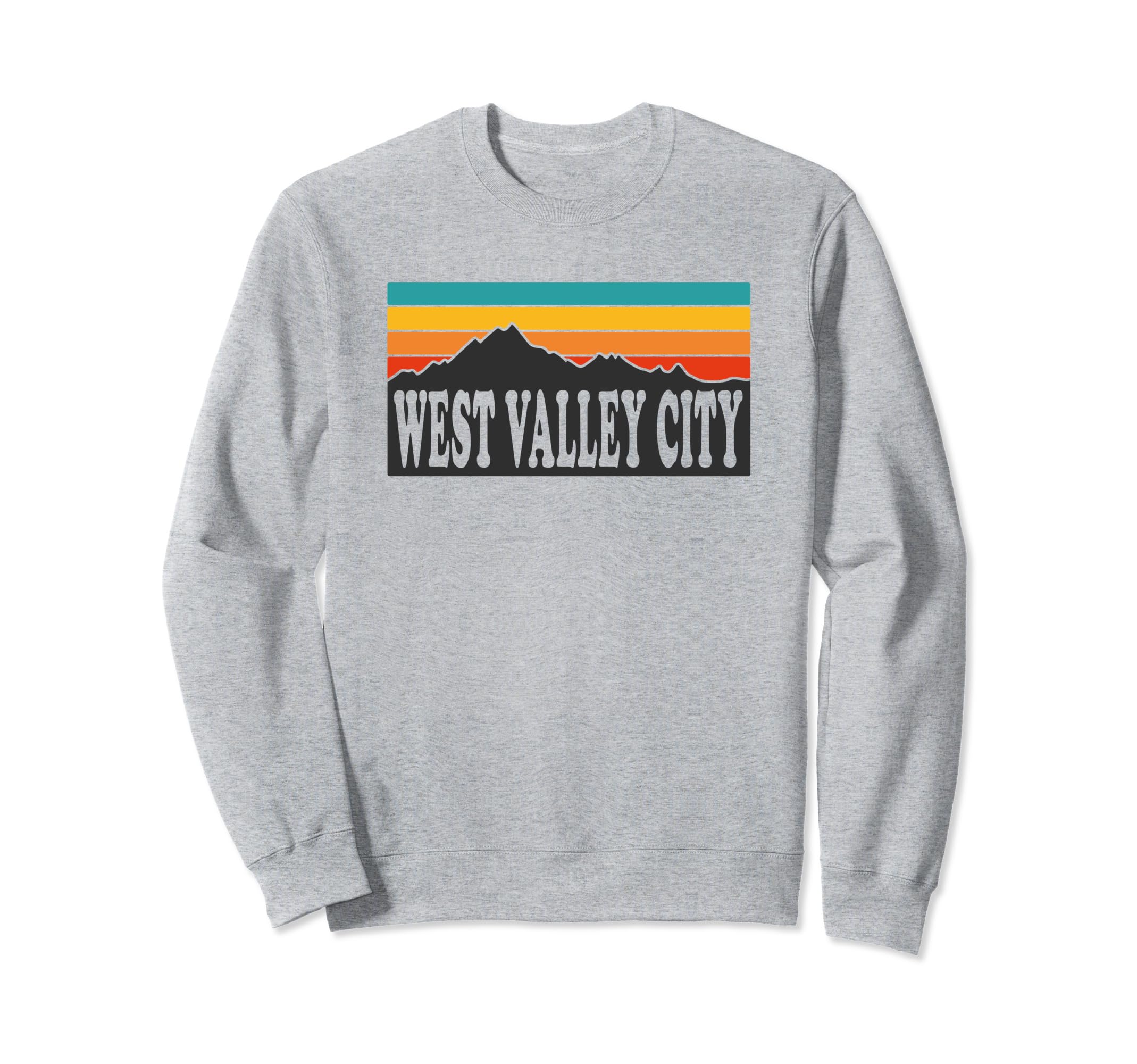 West Valley City Mountain Sweatshirt - Novelty Apparel Men Women - T-Shirt, Sweatshirt, Hoodie