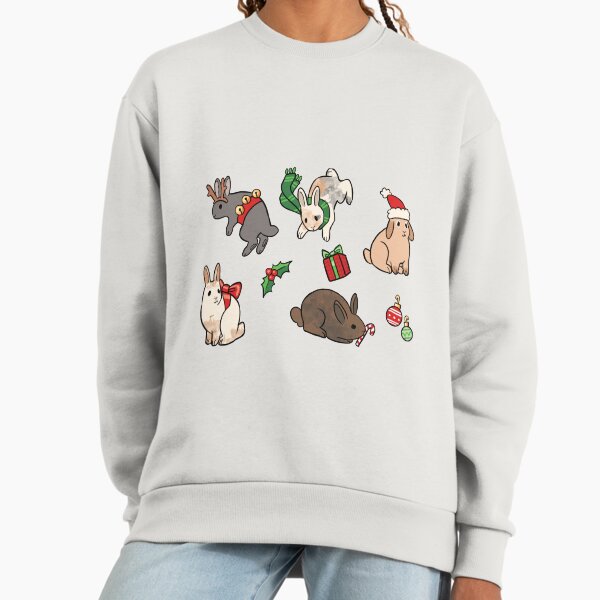 Christmas bunnies - Adult & Kids T-Shirts, Sweatshirts & Hoodies apparel design preview 1