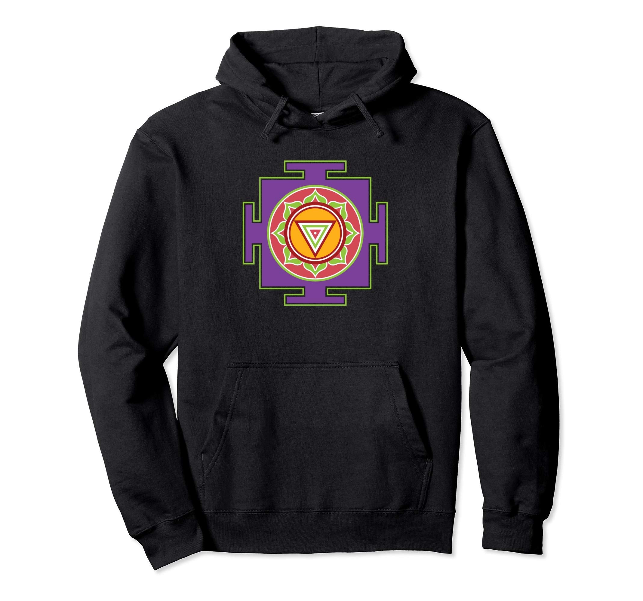 Goddess Kali Yantra Hindu Symbol Hoodie - Trendy Graphic for Adults - T-Shirt, Sweatshirt, Hoodie