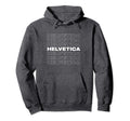 Helvetica Repeating Studio Sweatshirt - Streetwear Style for Adults - T-Shirt, Sweatshirt, Hoodie