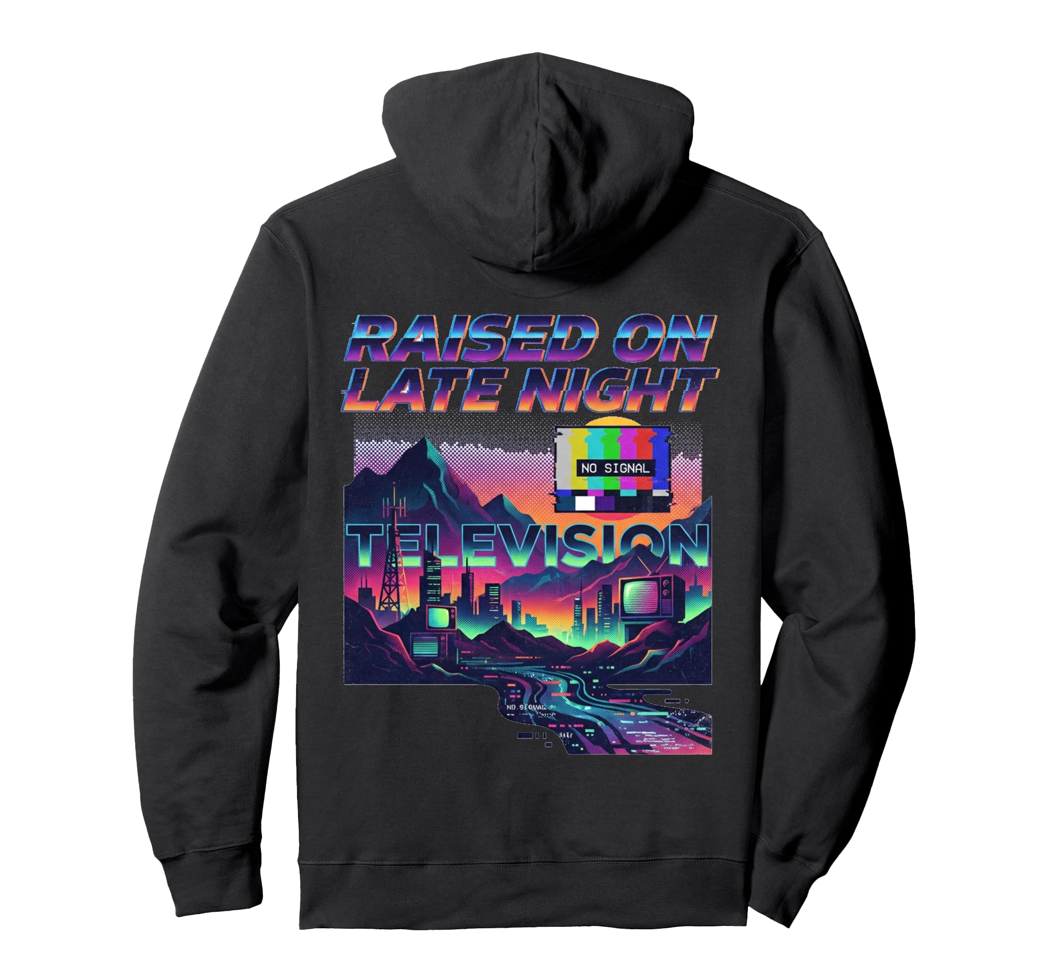 80S Synthwave 1980S Nostalgia Late Night Hoodie - Streetwear Style Unisex - T-Shirt, Sweatshirt, Hoodie