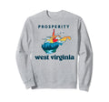 Prosperity West Virginia Outdoors Sweatshirt - Aesthetic Graphic Unisex - T-Shirt, Sweatshirt, Hoodie