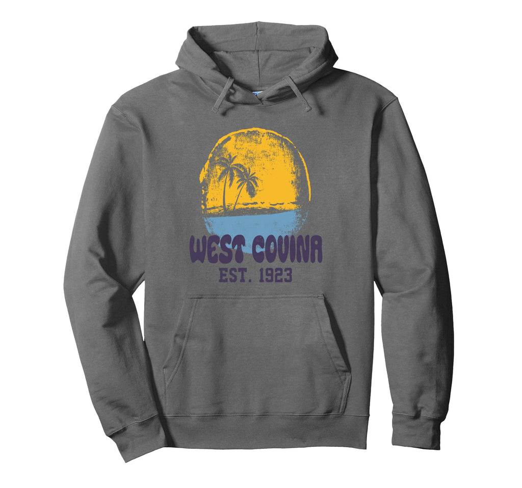 West Covina California Surfer Beach Hoodie - Streetwear Style Unisex - T-Shirt, Sweatshirt, Hoodie