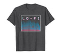 Lo Fi Hip Hop Soundwave Vaporwave T-Shirt - Custom Art Print for Adults - T-Shirt, Sweatshirt, Hoodie