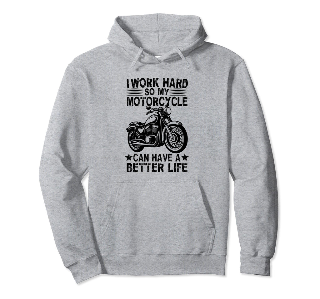 Biker Motorcyclist Lover And Hoodie - Novelty Apparel Unisex - T-Shirt, Sweatshirt, Hoodie