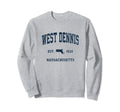 West Dennis Massachusetts Ma Sweatshirt - Trendy Graphic for Adults - T-Shirt, Sweatshirt, Hoodie