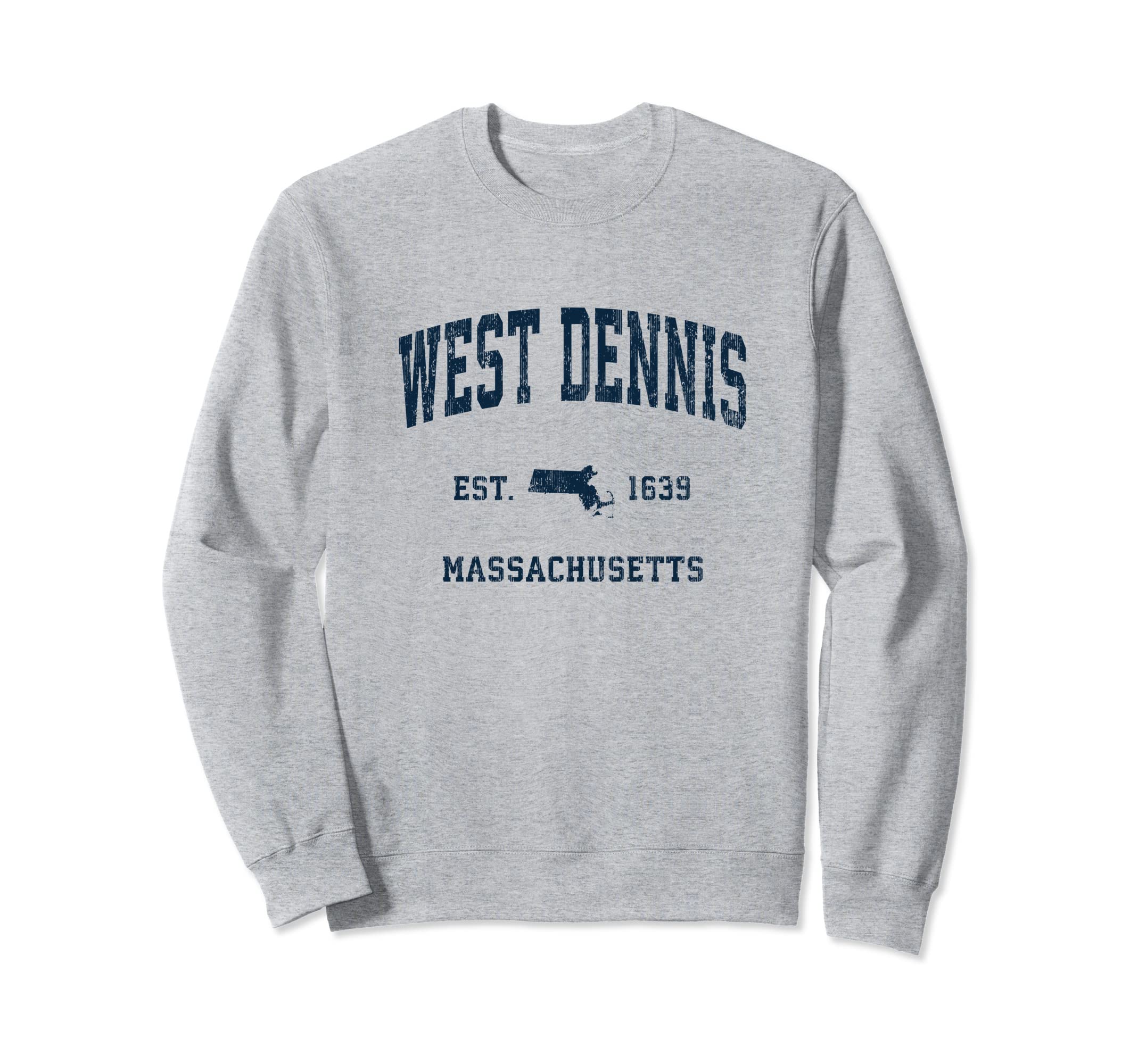 West Dennis Massachusetts Ma Sweatshirt - Trendy Graphic for Adults - T-Shirt, Sweatshirt, Hoodie