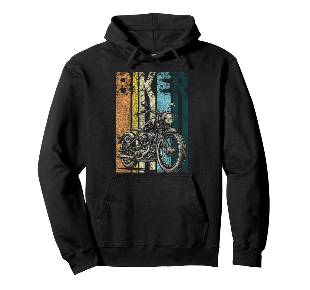Motorcycle Biker Biker Hoodie - Fun Novelty Design for Adults - T-Shirt, Sweatshirt, Hoodie