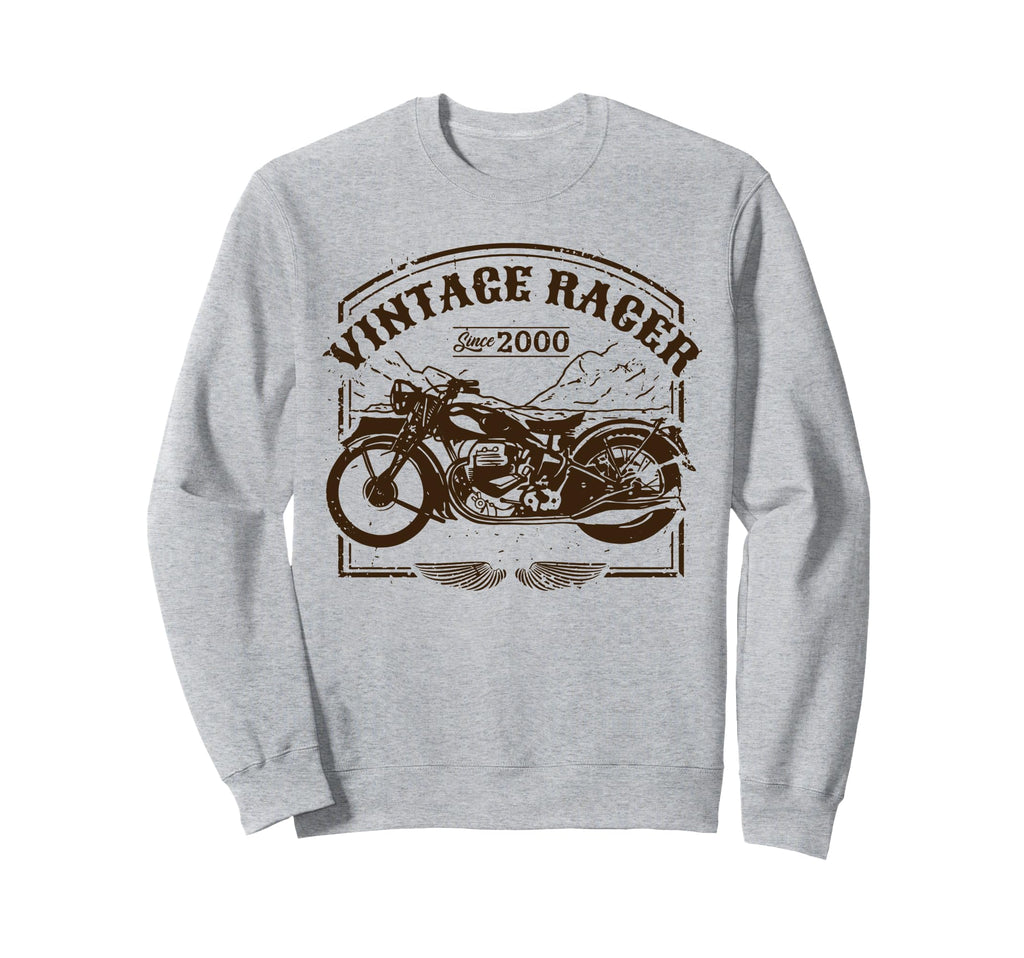 2001 Birthday Motorcycle Racer Sweatshirt - Casual Everyday Wear Unisex - T-Shirt, Sweatshirt, Hoodie