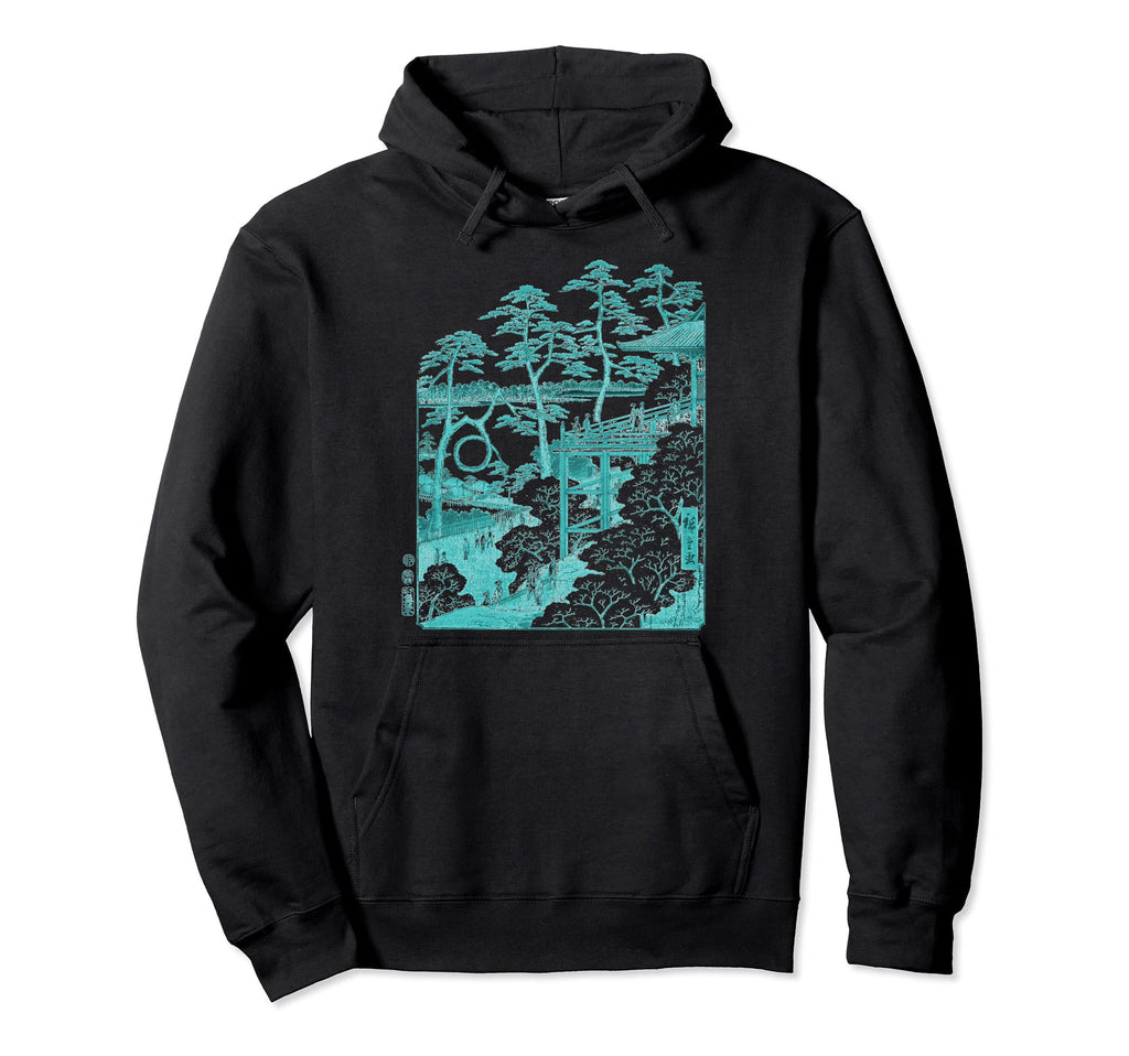 Famous Art Kiyomizu Hall And Shinobazu Hoodie - Custom Art Print Unisex - T-Shirt, Sweatshirt, Hoodie
