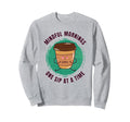 Funny Coffee Yoga Mindfulness Sweatshirt - Fun Novelty Design Unisex - T-Shirt, Sweatshirt, Hoodie