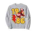 1986 Roller Skate 80S Nostalgia Sweatshirt - Novelty Apparel Unisex - T-Shirt, Sweatshirt, Hoodie
