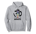 Chakra Chakras Aligned Meditation Namaste Hoodie - Novelty Apparel Unisex - T-Shirt, Sweatshirt, Hoodie