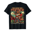 Meowdy Partner Cowboy Cat T-Shirt - Unique Graphic Unisex - T-Shirt, Sweatshirt, Hoodie