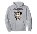 Hold Partner Im Overstimulated Western Hoodie - Trendy Graphic for Adults - T-Shirt, Sweatshirt, Hoodie
