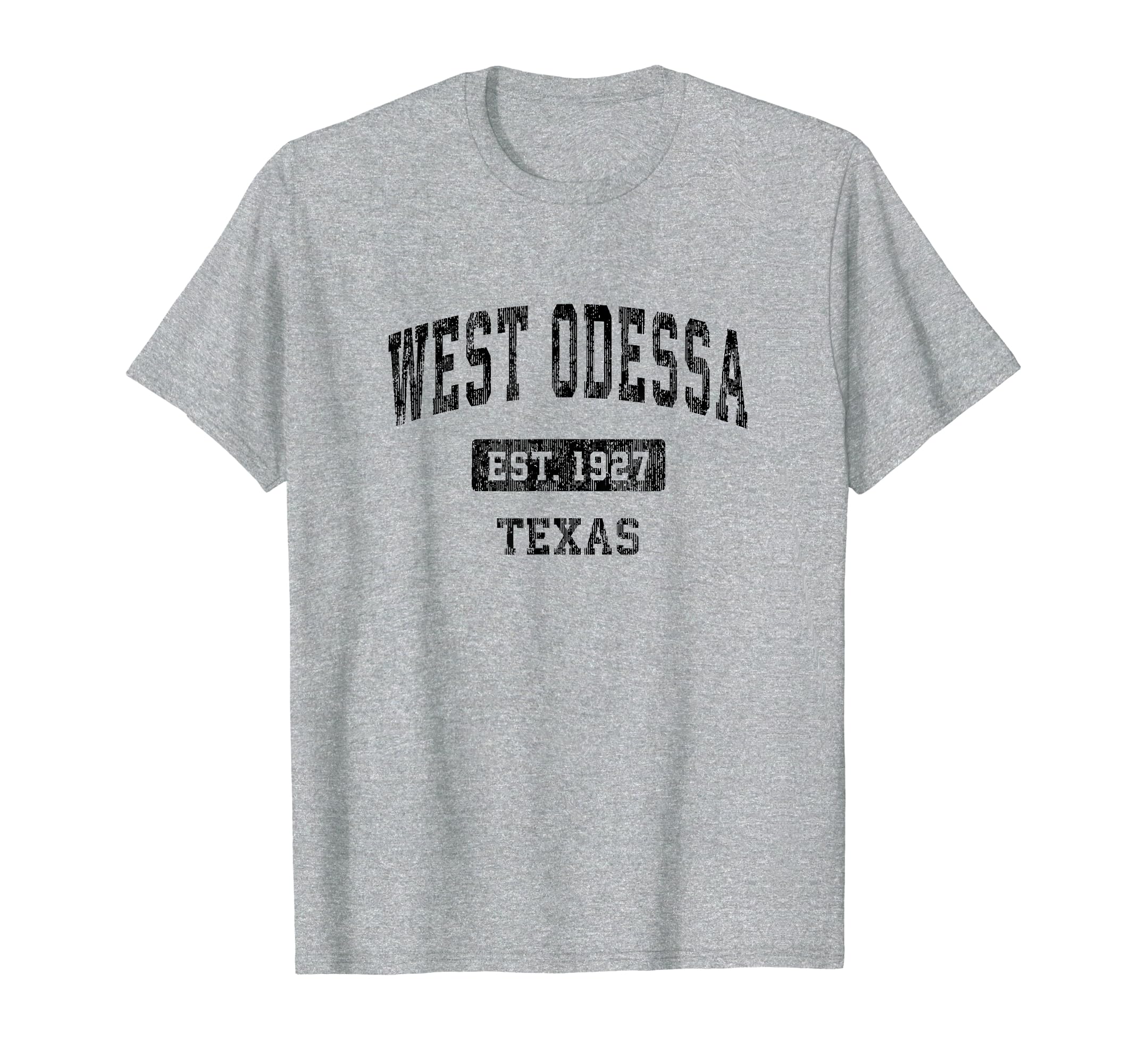 West Odessa Texas Tx Sports Black T-Shirt - Minimalist Print Unisex - T-Shirt, Sweatshirt, Hoodie