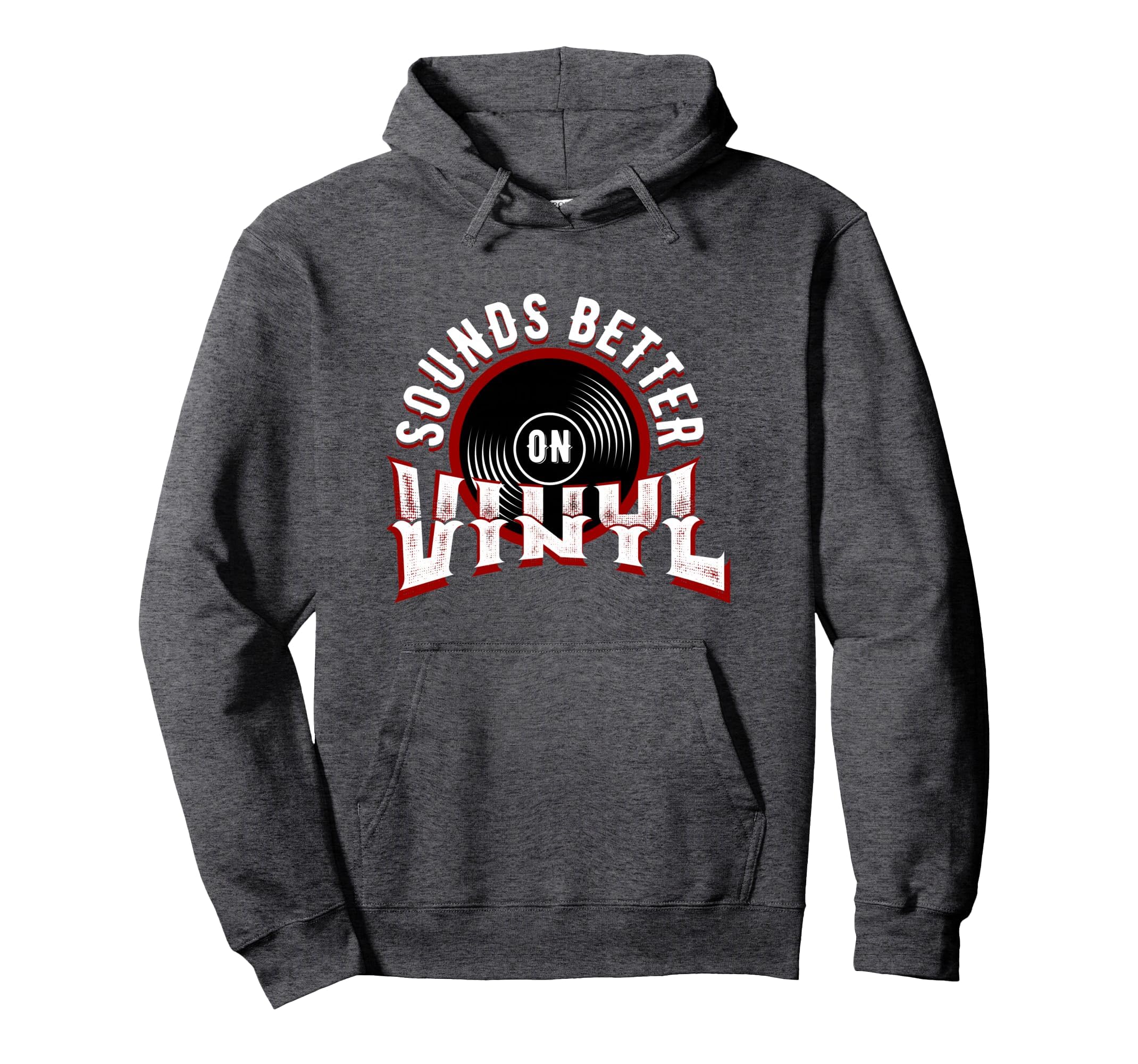 Funny Record Collector Sounds Hoodie - Fun Novelty Design for Adults - T-Shirt, Sweatshirt, Hoodie