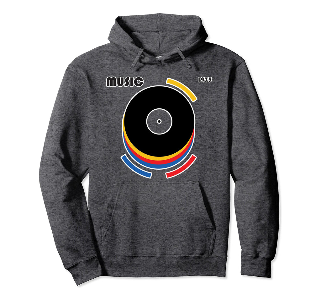 Vinyl Record Player Hoodie - Unique Graphic Unisex - T-Shirt, Sweatshirt, Hoodie