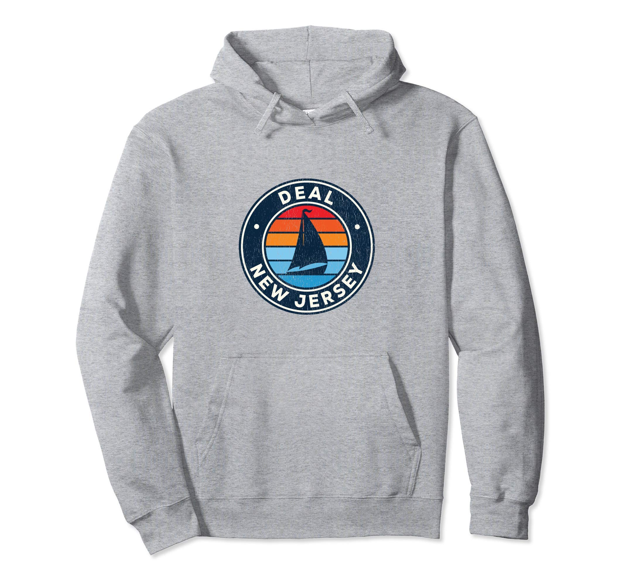 Deal New Jersey Nj Sailboat 70S Hoodie - Unique Graphic Men Women - T-Shirt, Sweatshirt, Hoodie