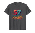 57 Years Appealing Birthday Gift T-Shirt - Trendy Graphic Unisex - T-Shirt, Sweatshirt, Hoodie