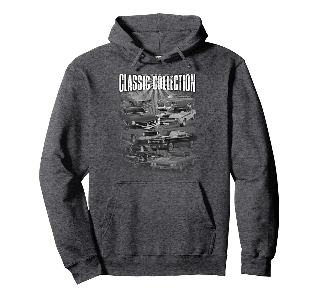 Muscle Cars Collection Hot Rod Car Hoodie - Custom Art Print Men Women - T-Shirt, Sweatshirt, Hoodie