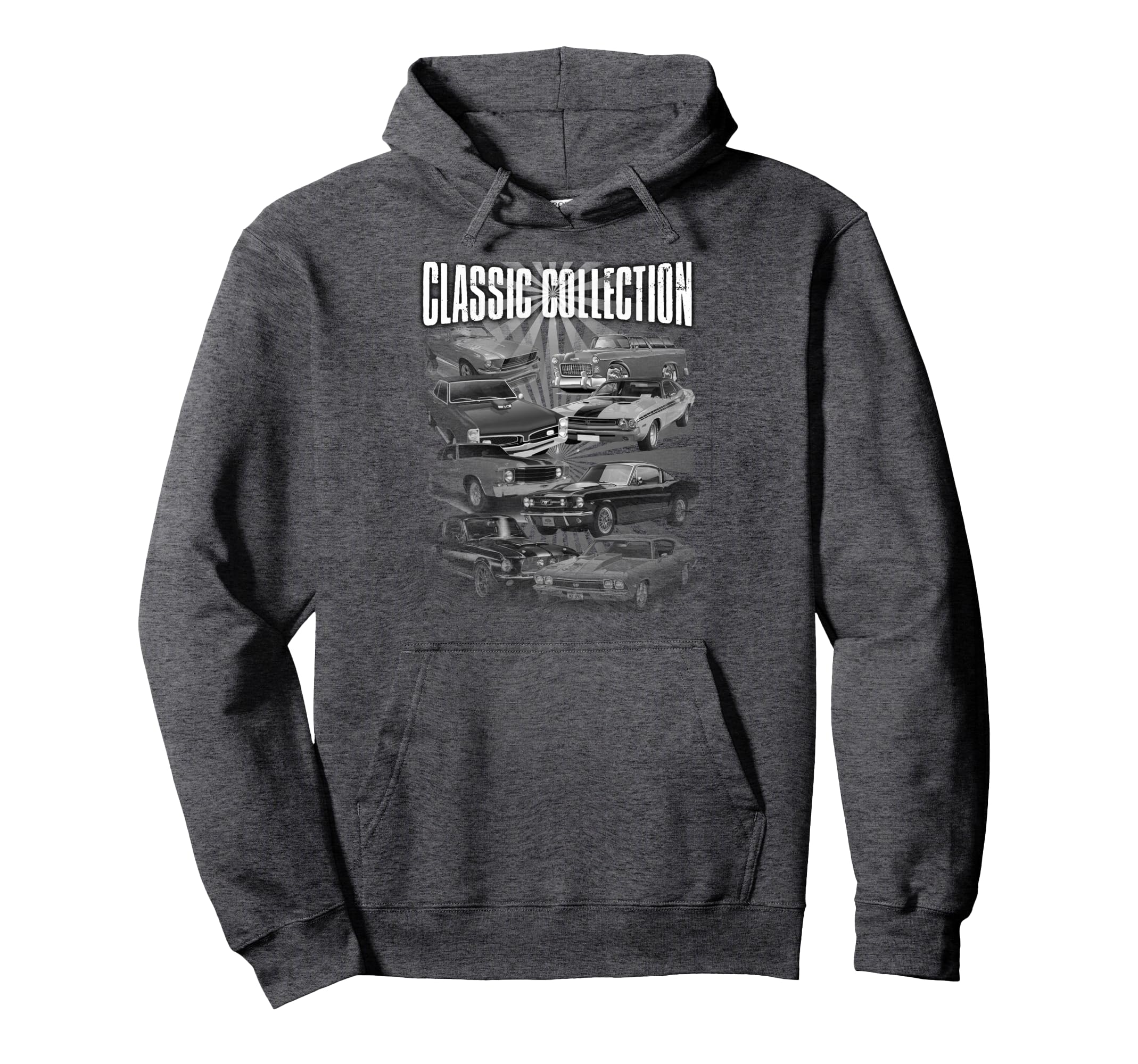 Muscle Cars Collection Hot Rod Car Hoodie - Custom Art Print Men Women - T-Shirt, Sweatshirt, Hoodie