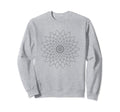 Minimalist Nature Mandala Flower Sweatshirt - Fun Novelty Design Men Women - T-Shirt, Sweatshirt, Hoodie