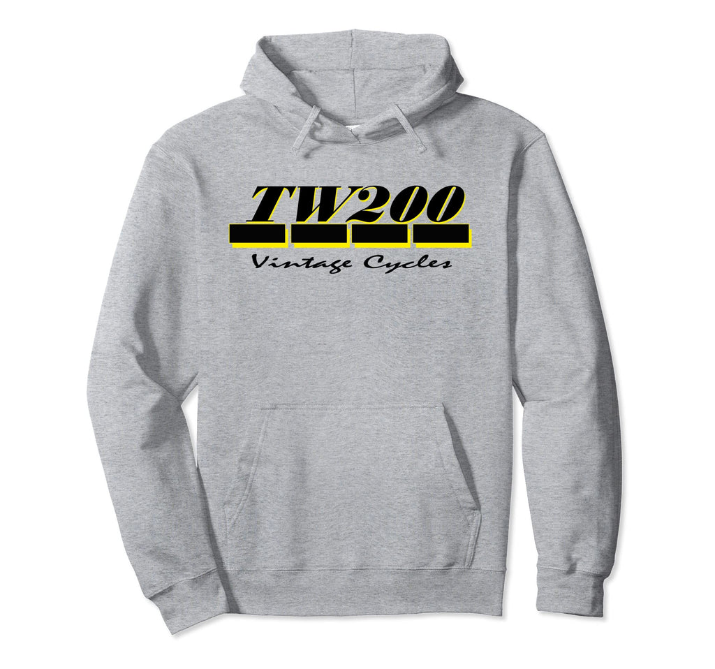 Tw200 Trailway Cycles Motorcycle Hoodie - Novelty Apparel Unisex - T-Shirt, Sweatshirt, Hoodie
