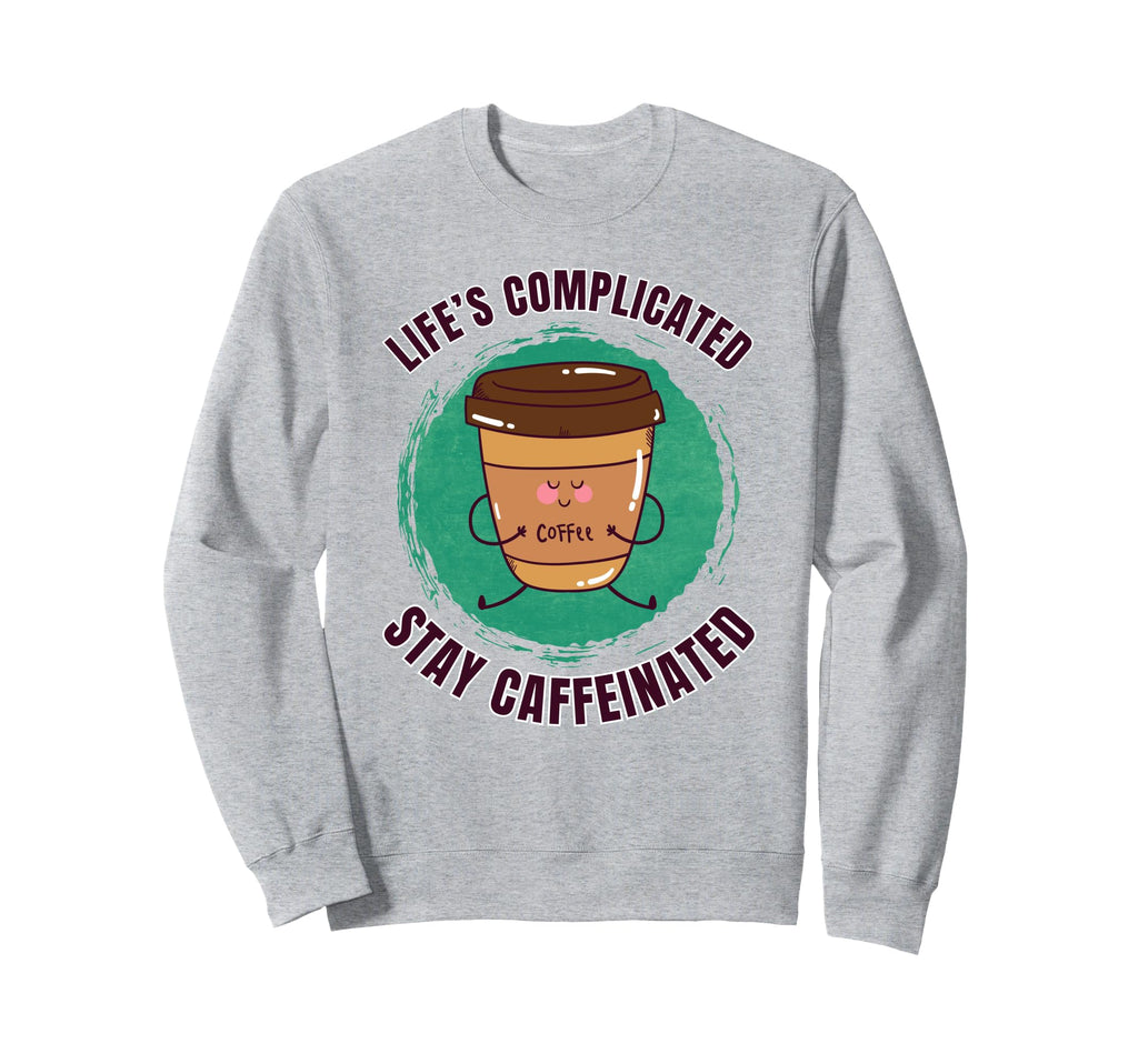 Funny Coffee Motivation Yoga Sweatshirt - Streetwear Style Men Women - T-Shirt, Sweatshirt, Hoodie