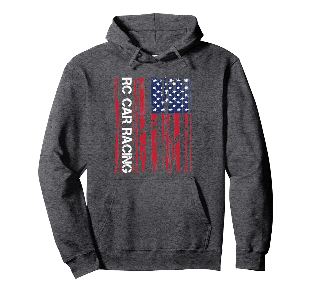 Rc Racing American Flag Radio Control Hoodie - Streetwear Style Men Women - T-Shirt, Sweatshirt, Hoodie