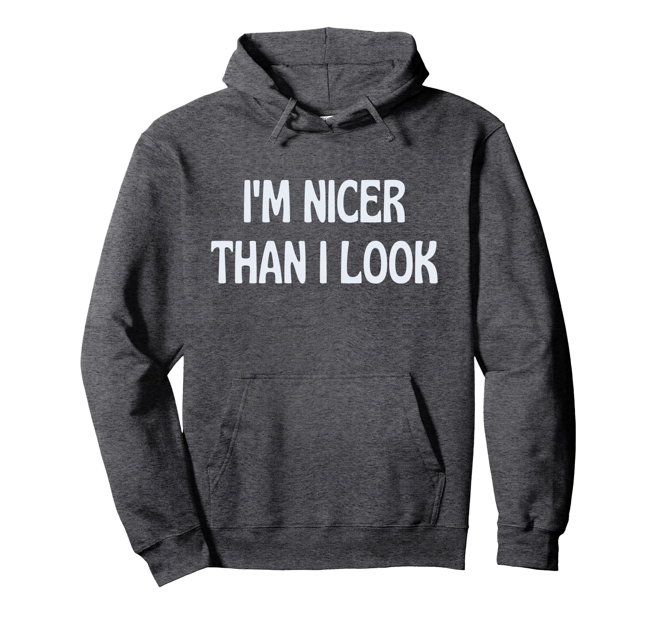 Funny Resting Bitch Face Rbf Nicer Than I Hoodie - Aesthetic Graphic Unisex - T-Shirt, Sweatshirt, Hoodie