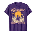 Wranglin Feral Children Raccoon Rodeo T-Shirt - Novelty Apparel Unisex - T-Shirt, Sweatshirt, Hoodie