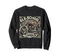 Old School Motorcycle Sweatshirt - Graphic Print for Adults - T-Shirt, Sweatshirt, Hoodie
