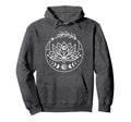 Celestial Moon Lotus Flower Yoga Hoodie - Aesthetic Graphic Men Women - T-Shirt, Sweatshirt, Hoodie
