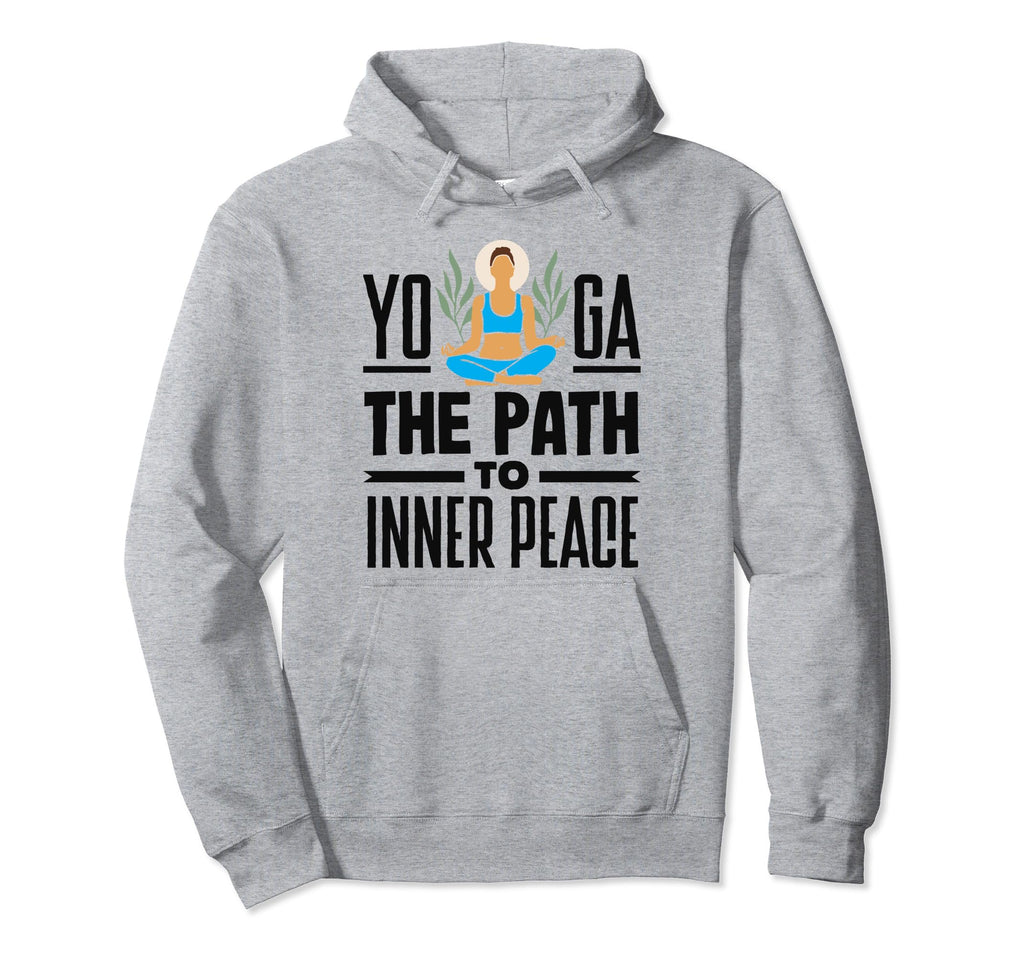 Morning Meditation Bliss Yoga Hoodie - Novelty Apparel for Adults - T-Shirt, Sweatshirt, Hoodie